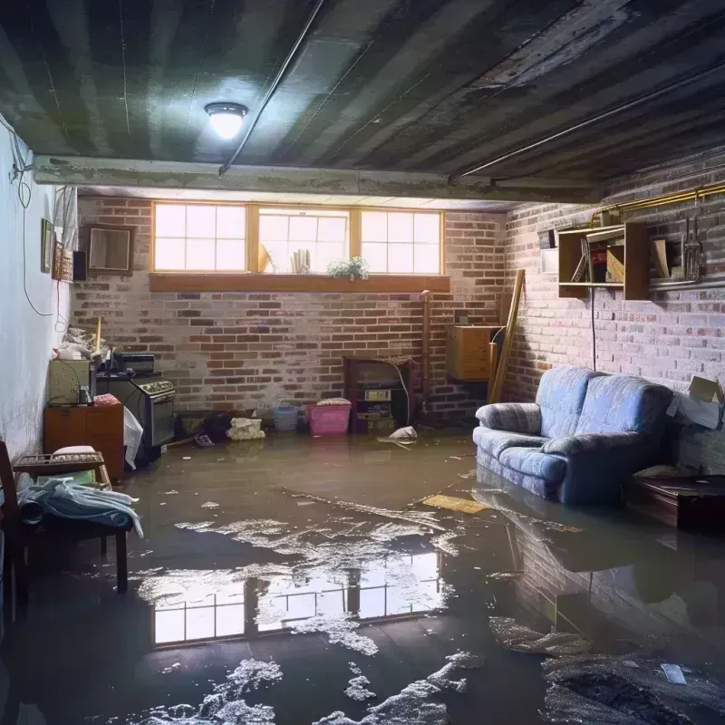 Flooded Basement Cleanup in Roosevelt Park, MI